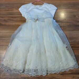 Vintage White Formal Dress